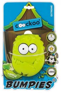 Žaislas šuniui, tąsymui Coockoo Bumpies, 10 cm, geltona sp., XL