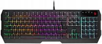 Vadu spēļu tastatūra A4Tech B140N, Angļu (US), melna krās.