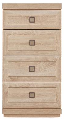 Komoda Oregon KOM4S, ąžuolo sp., 105.5 cm x 40 cm x 55 cm
