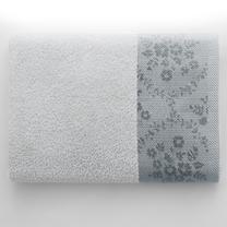 Vannas dvielis Restilo Crea 45227, gaiši pelēka krās., 90 cm x 50 cm