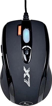 Vadu spēļu pele A4Tech XL-750MK Oscar Editon, melna krās.