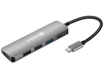 Jungčių stotelė Sandberg USB-C Dock 136-32