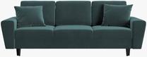 Sofa-lova Micadoni Moghan MIC_3SF_2_F1_MOGHAN7, mėtinė (mint) sp., 235 x 100 cm x 88 cm