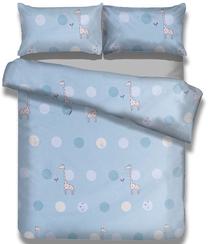 Gultas veļas komplekts AmeliaHome Kids, daudzkrāsaina, 80 x 80 cm, 135 x 200 cm