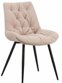 Valgomojo kėdė Claudio, matinė, šviesiai rožinė, 63 cm x 54 cm x 85 cm