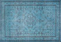 Ковер Conceptum Hypnose Dorian Chenille AL 28, синий цв., 150 см x 75 см