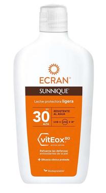 Pienelis įdegio priežiūrai kūnui Ecran Sunnique SPF30, 370 ml