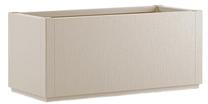 Gėlių lovelis Stefanplast Etnica 68500, plastikinis, 80 cm x 36 cm, balta sp.