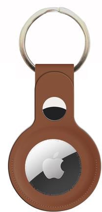 AirTag ripats Swissten Case with buckle, pruun v.