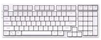 Prekė su pažeista pakuote. Klaviatūra VGN V98 Pro V2, Anglų (US), balta, belaidė (pažeista pakuotė)
