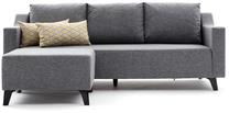 Sofa-lova Hanah Home Doga 825BLC2757, pilka sp., 90 x 230 cm x 74 cm