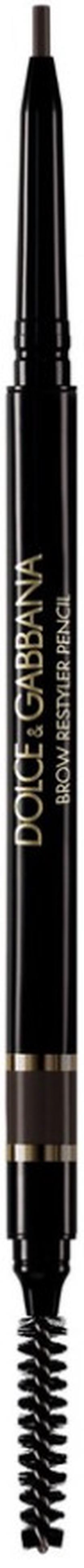 Uzacu zīmulis, ar birsti Dolce & Gabbana Brow Restyler, 0.09 g, naturally black krās. 6