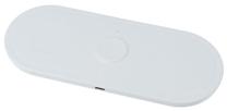 Telefono įkroviklis KT-IW Qi 3in1 for iPhone/AirPods/iWatch, 3 x Qi Wireless, balta sp., 15 W