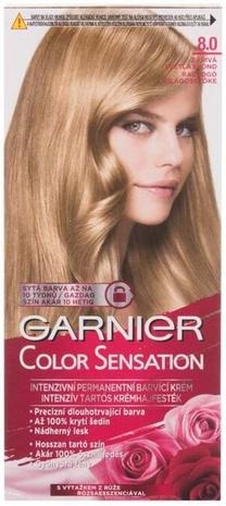 Kраска для волос Garnier Color Sensation, luminous light blond цв., 8.0, 40 мл