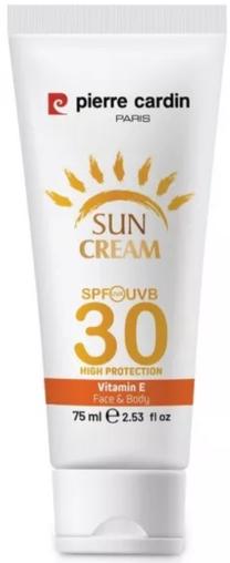 Kremas įdegio priežiūrai kūnui Pierre Cardin Sun SPF30, 75 ml