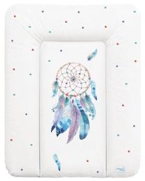 Pārvalks pārtinamajai virsmai Ceba Baby Azteca Soft Changing Mat Sueno, 70 cm x 50 cm, balta krās.