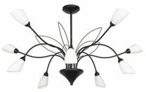 Valgusti lagi Spot-Light Gloriosa, G9, 10 x 6 W, valge v. / must v., 6 x 11 cm