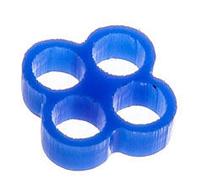 E22 Stealth Cable Comb 4 Slots 4mm Blue
