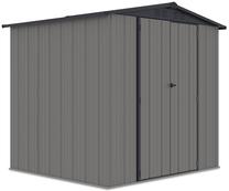 Sodo sandėliukas Richmond, 202 cm x 228 cm x 213 cm, juoda sp./pilka sp.