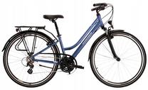 Dviratis turistinis Kross Trans 2.0 Lady, 28 ", M rėmas, mėlyna sp./balta sp.