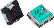 Klaviatūros dangtelis Keychron Low Profile Optical Mint Switch Set 87 pcs, skaidri sp./mėlyna sp.