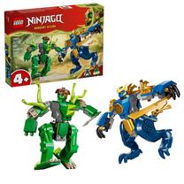 Konstruktorius LEGO® Ninjago Jay drakono-roboto kova 71853, 107 vnt.