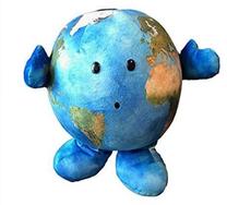 Pliušinis žaislas planeta - žemė Celestial Buddies Planety, mėlyna sp., 23 cm
