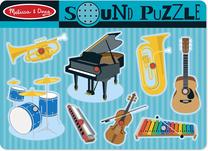 Пазл Melissa & Doug Sounds, 2 см, многоцветный, 9 шт.