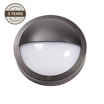 Lubinis lauko šviestuvas Domoletti Poli BL230CP07D-M, 18W, LED, IP65, juoda sp., 23 cm x 7.8 cm