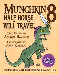 Настольная игра Steve Jackson Games Munchkin 8 Half Horse Will Travel, EN