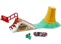 Pirkstu skeitbordu komplekts Mattel Hot Wheels Skate Dessert, daudzkrāsaina