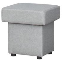 Pufas Bodzio With Box, pilka sp., 38 cm x 38 cm x 41 cm