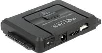 Adapteris Delock 61486 Micro USB 3.0 B female, DC jack, 3 m, melna krās.