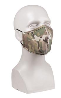 Atkārtoti lietojama maska Mil-tec Mask, brūna krās./zaļa krās.