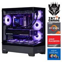 Стационарный компьютер Intop RM91955NS AMD Ryzen 7 8700F, DDR5 64 GB, SSD 1 TB, AMD Radeon RX 9060 XT 16 GB GDDR6