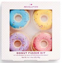 Vonios bomba I Heart Revolution Donut Fizzer Kit, 160 g, 4 vnt.