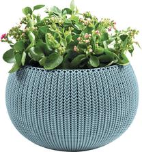 Gėlių vazonas Curver, plastikinis, Ø 36 cm, mėlyna sp.