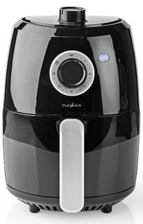 Karšto oro gruzdintuvė Nedis Hot Air Fryer KAAF120FBK, juoda sp., 1000 W