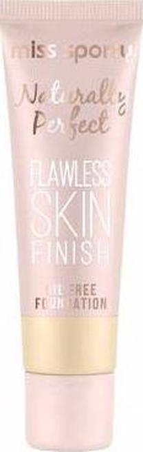 Skystas makiažo pagrindas Miss Sporty Naturally Perfect Flawless Skin, golden ivory sp., 101, 30 ml