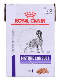 Mitrā barība (konservi) suņiem Royal Canin Veterinary Mature Consult, vistas gaļa, 0.085 kg, 12 gab.