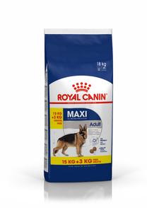Sausas šunų maistas Royal Canin SHN Maxi Adult, 15+3 kg