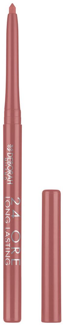 Lūpų pieštukas Deborah Milano 24 Ore LOng Lasting, 0.4 g, 08 nude rose