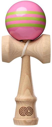 Кендама Kendama USA Kaizen Triple Stripe, розовый цв.