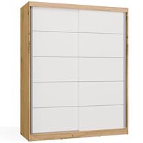 Шкаф Iga 160 C, белый цв./artisan oak цв., 61 см x 160 см x 200 см