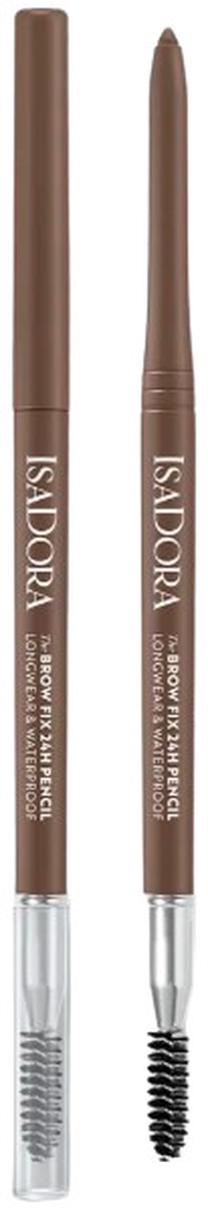 Uzacu zīmulis IsaDora The Brow Fix 24h Longwear & Waterproof, 0.32 g, light brown krās. 04
