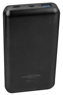Lādētājs-akumulators (Power bank) Ansmann 15.8, 15000 mAh, melna krās.