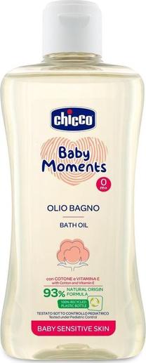 Ķermeņa un vannas eļļa Chicco Baby Moments, 10240, 200 ml