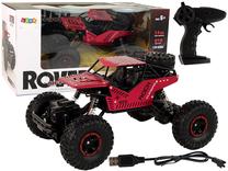 Rc automobilis Lean Toys Rover Road-Off Rock Clumbing 14756, raudona sp.