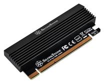 Adapteris SilverStone SST-ECM23, 4.4 cm, juoda sp.