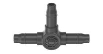 Jungtis Gardena Micro Drip System T- Piece 970627301, juoda sp.